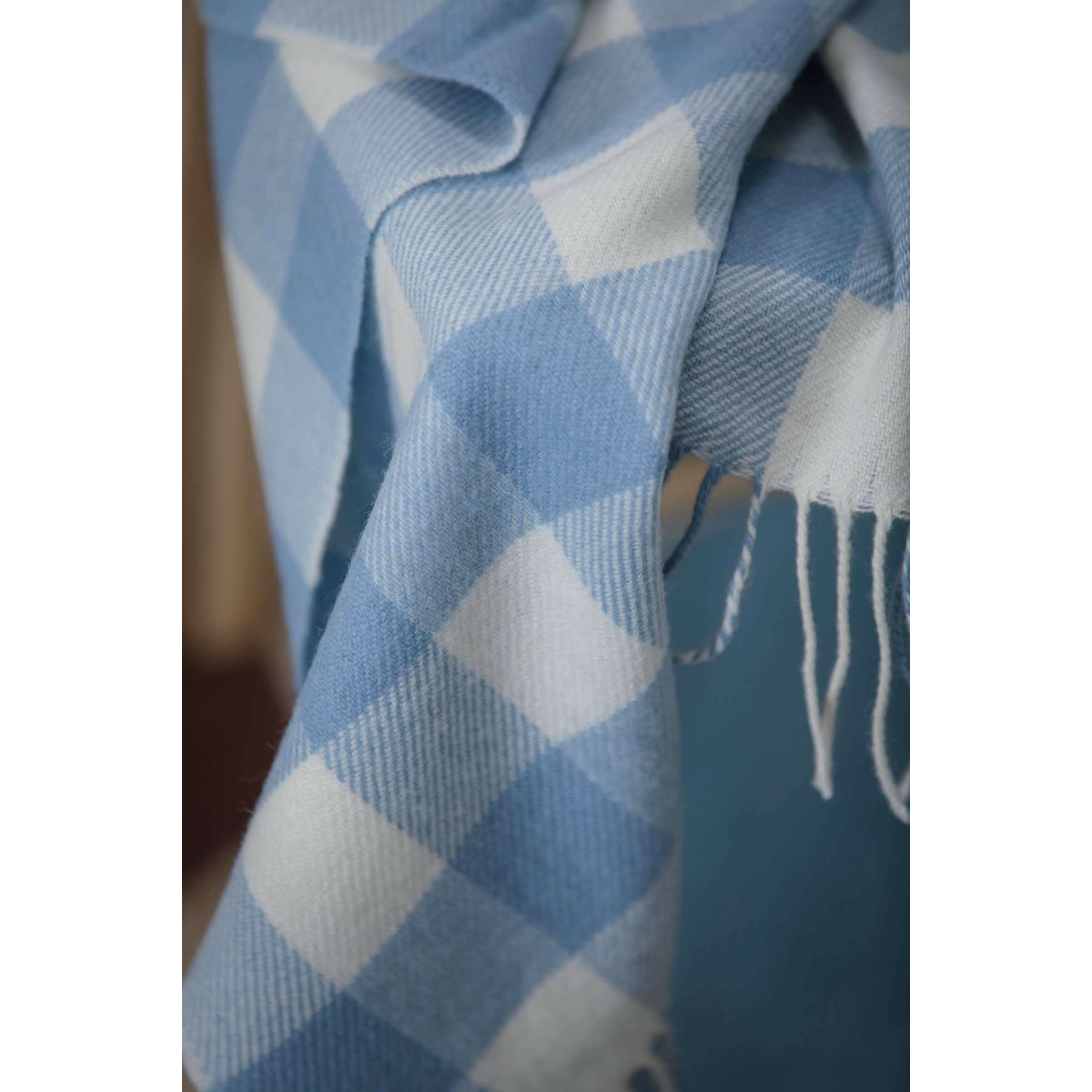 Blue foxford baby blanket- Mamas Hospital Bag Baby Gift Box Ireland