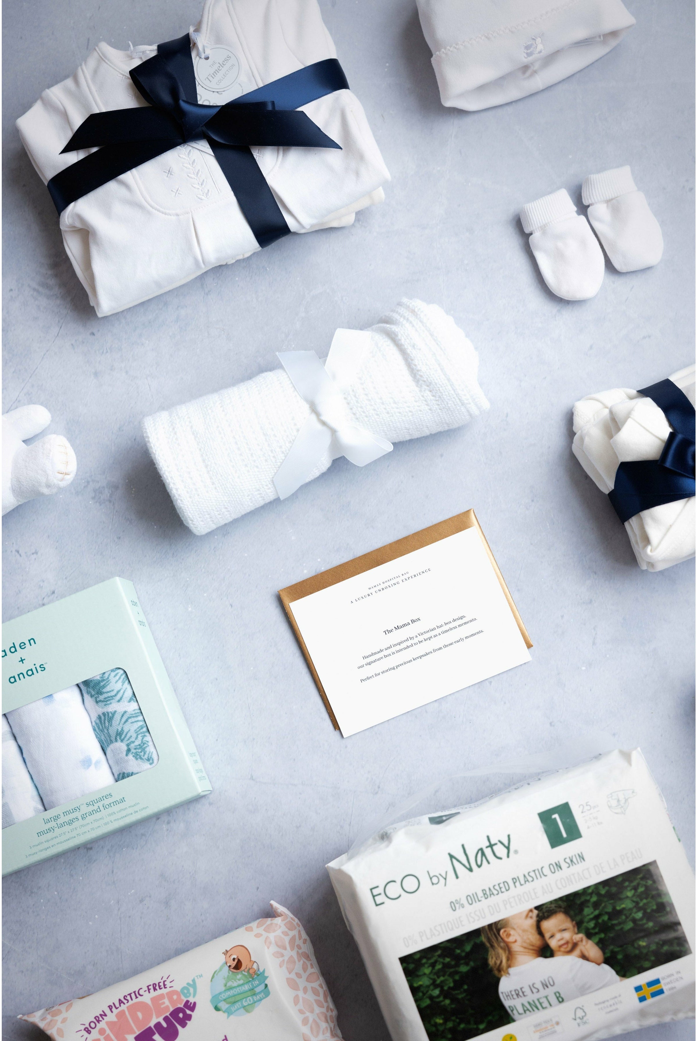 Unisex hospital bag items - luxury hospital bag