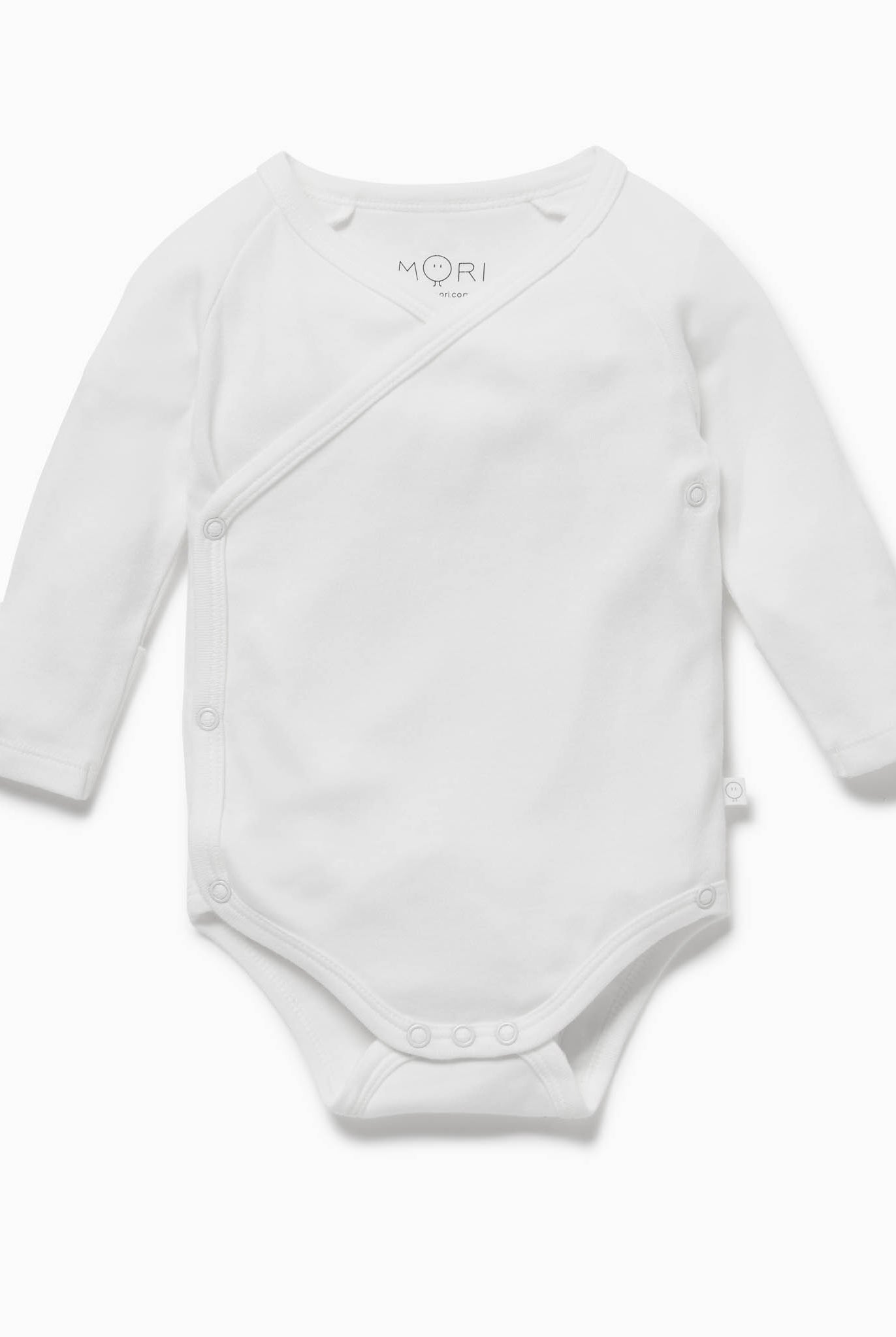 White kimono baby vest - Hospital Bag Essentials