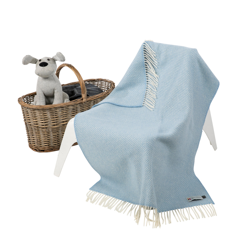 Blue baby blanket - Mamas Hospital Bag Baby Gift Box Ireland 