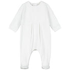 White babygro by emile et rose