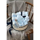 New baby hamper in blue - Mamas Hospital Bag Baby Gift Box Ireland