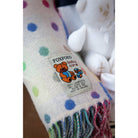 foxford baby blanket and white teddy - Mamas Hospital Bag
