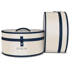 Hat Box Gift Box Navy and Ivory -Mamas Hospital Bag Ireland
