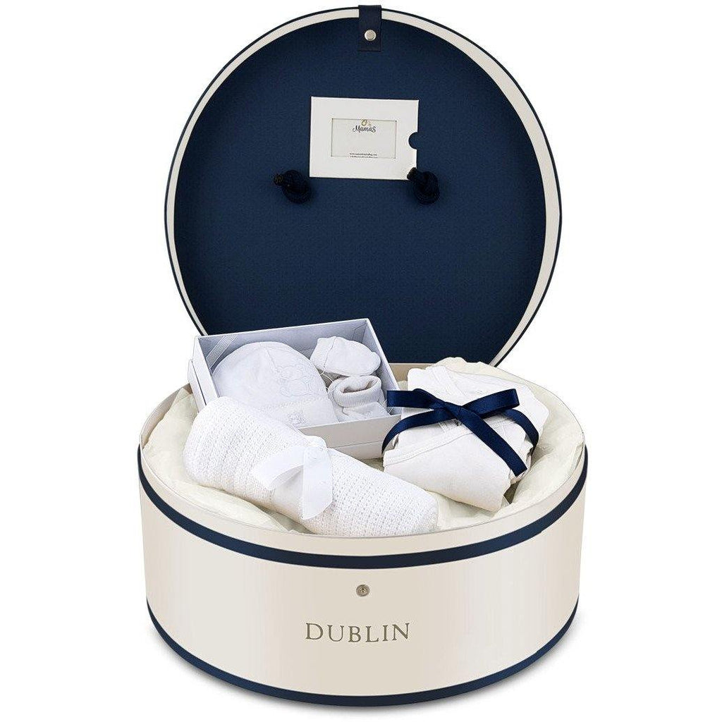 Baby Gift Set White Hat Box