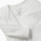 White Babygro - Baby Mori Mamas Hospital Bag Ireland